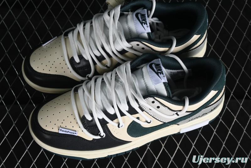 Nike Dunk Low Panda Prank Universe Exploration - Star Trek Mocha SB Strap Low-top Casual Sneakers - FQ8080-133