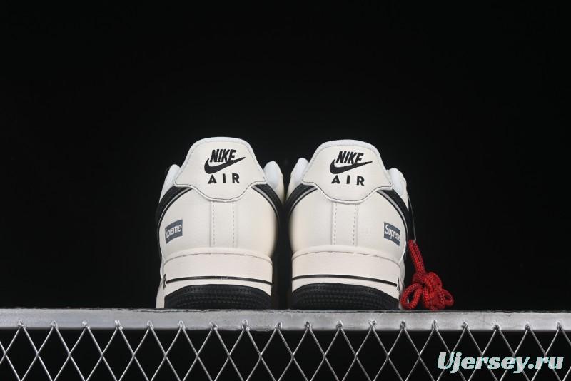 Nike Air Force 1 '07 Low Supreme Collaboration Two-Tone Beige Low-Top Casual Sneakers - XZ6188-362