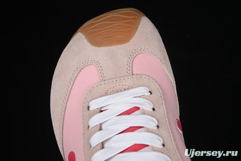 Loewe Ballet Runner 2.0 Sneakers Retro Style Lightweight Casual Sports Shoes - Pink Rose