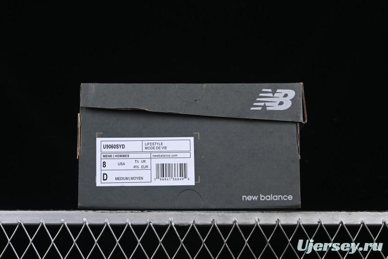 New Balance 9060 Retro Casual Running Sneakers with ABZORB Cushioning Technology - U9060SYD