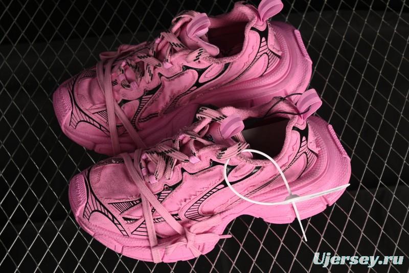 Balenciaga Phantom Sneaker Ten-Gen Trend Running Shoes with Transparent Heel Strap - W3XDC5000