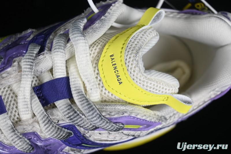 Balenciaga Runner Kith Four Color Retro Casual Shoes - W3RXP9570