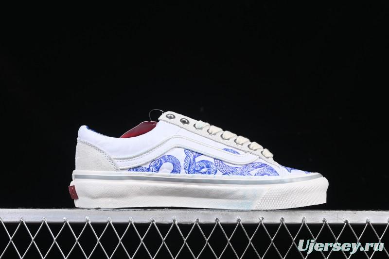 Vans Old Skool Year of the Snake Limited Edition Low-Top Casual Skate Shoes - VN000D57CDA