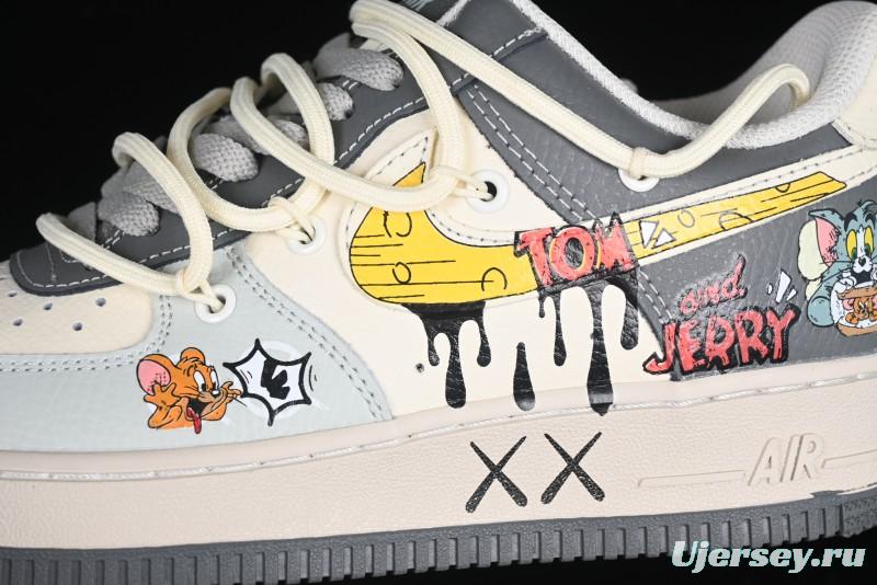 Nike Air Force 1 '07 Low Tom And Jerry Casual Sneakers - KS6896-555