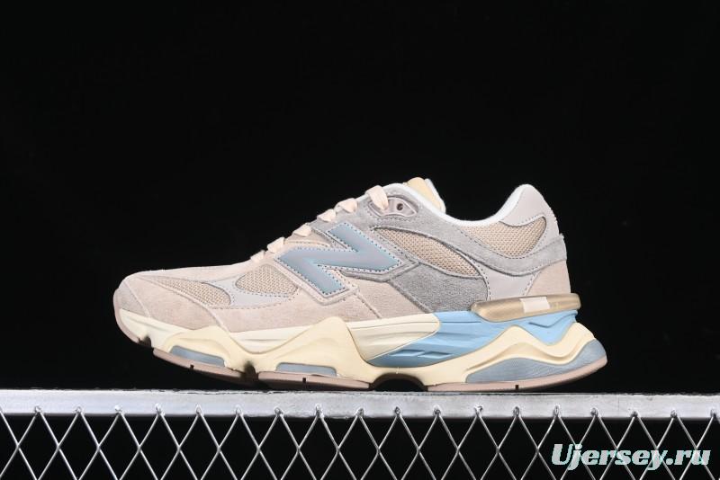New Balance 9060 Retro Casual Running Sneakers with ABZORB Cushioning Technology - U9060WCG
