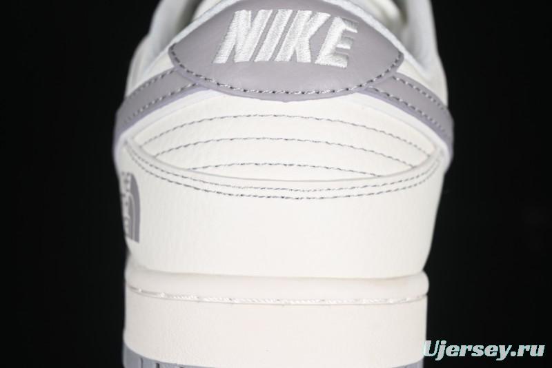 Nike SB Dunk Low The North Face Collaboration Anniversary High-End Custom Low-Top Casual Skate Shoes - BB7518-015