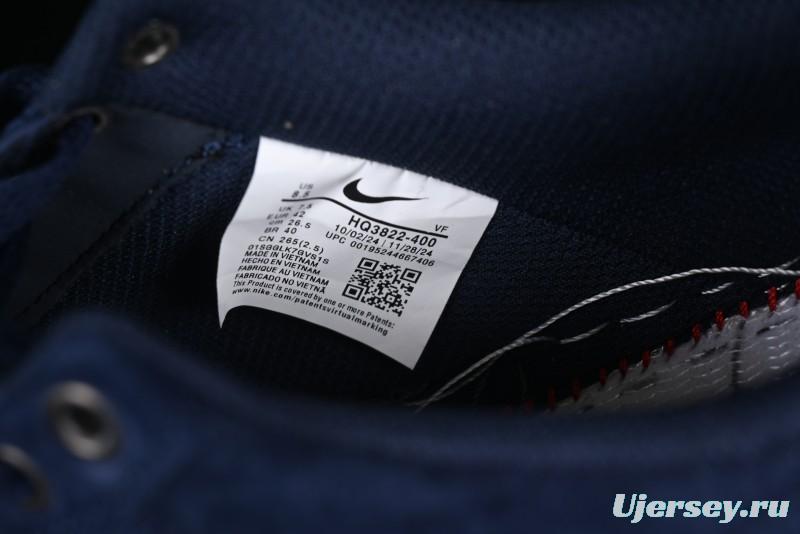 Nike Air Force 1 '07 Low Casual Sneakers in Light Blue with Full-Length Air Cushion - HQ3822-400