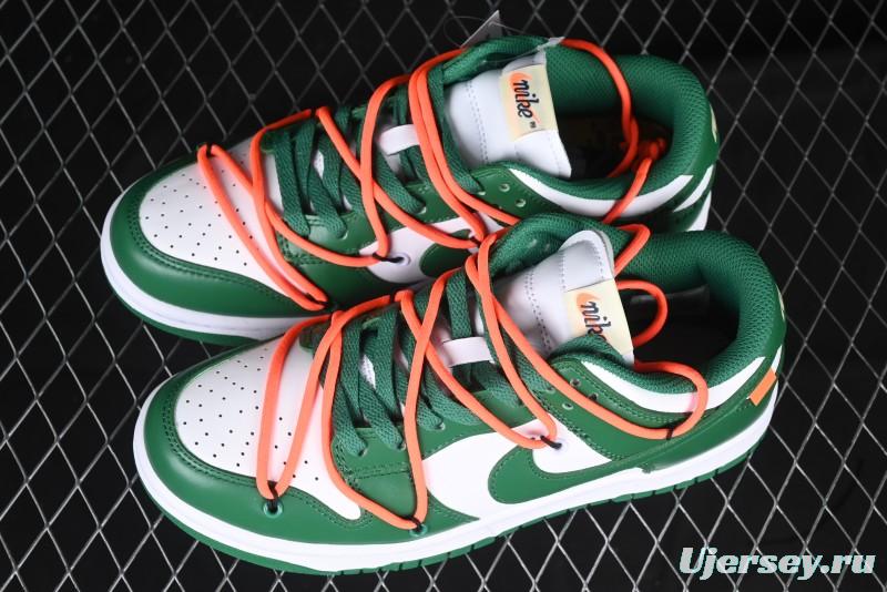 Off-White x Futura x Nike Dunk Low OW Collaboration Sneakers - CT0856-100