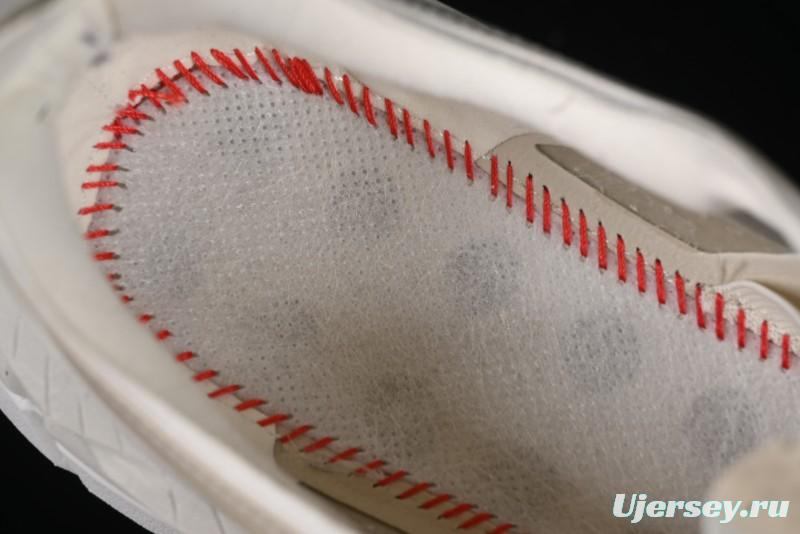 HOKA ONE ONE Satisfy Running Mafate Trail Low-Cut Cushioned Outdoor Hiking Shoes - 1157050 BONE