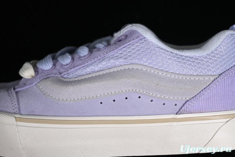 Vans Knu-Skool VR3 LX Low-Top Retro Sneakers in Dusty Purple - VN0009QCB9P