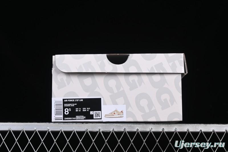 Nike Air Force 1 '07 Low The North Face Collaboration Casual Sneakers in Milk Tea - DM6688-048