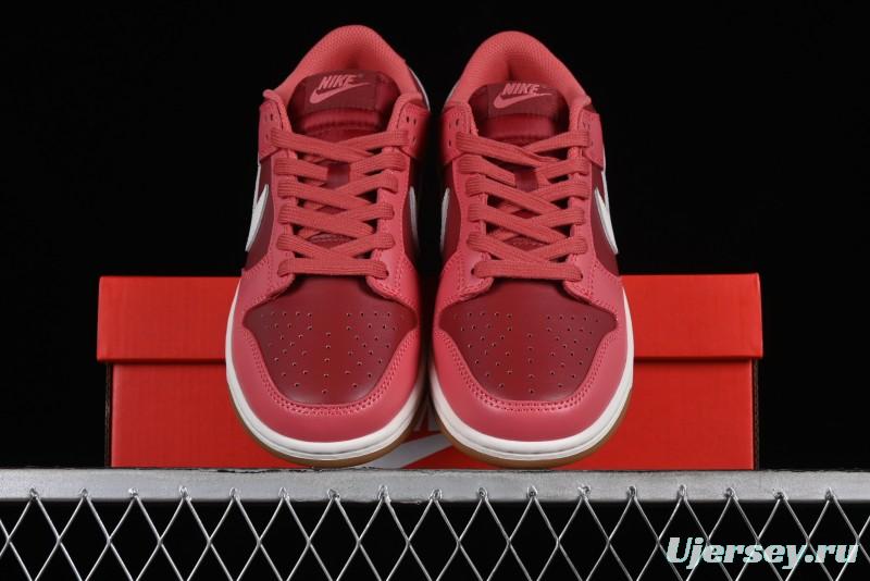 Nike Dunk Low SB Casual Sneakers in Strawberry Bear Colorway - DD1503-603