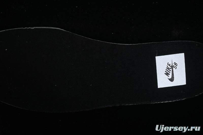 Nike SB Dunk Low Suede Black Skateboarding Shoes - CD2563-006