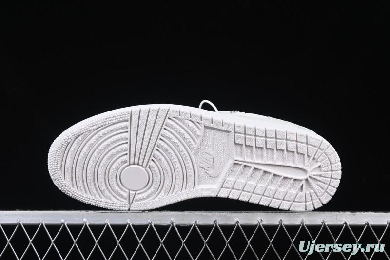 Nike Travis Scott x Air Jordan Low OG SP AJ1 Retro Sneakers in Pure White - TD1228-111