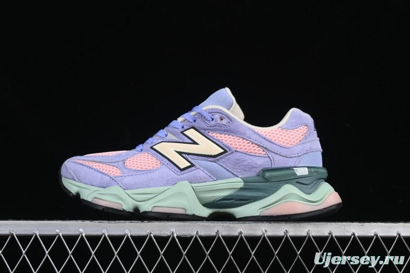 New Balance 9060 Retro Casual Running Sneakers with ABZORB Cushioning Technology - U9060WG1