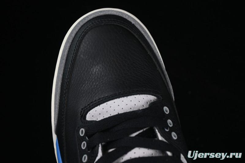 Nike Air Jordan 3 OG "Rare Air" Retro Basketball Shoes with Reverse Swoosh Design - IB8967-004