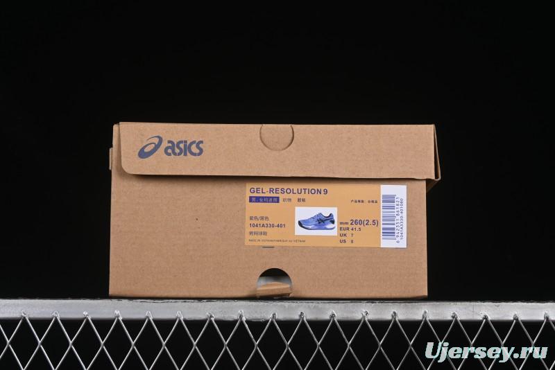 Asics Gel-Resolution 9 Retro Breathable Cushioned Casual Running Shoes - 1041A330-401