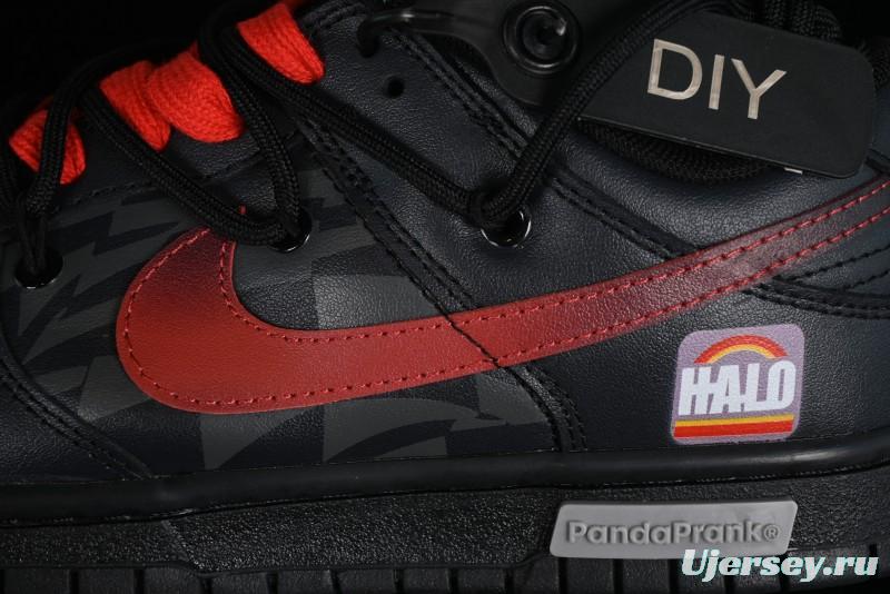 Nike Dunk Low Panda Prank Universe Exploration - Boundless Abyss Cool Black SB Strap Low Top Casual Skate Shoes - DV0831-002