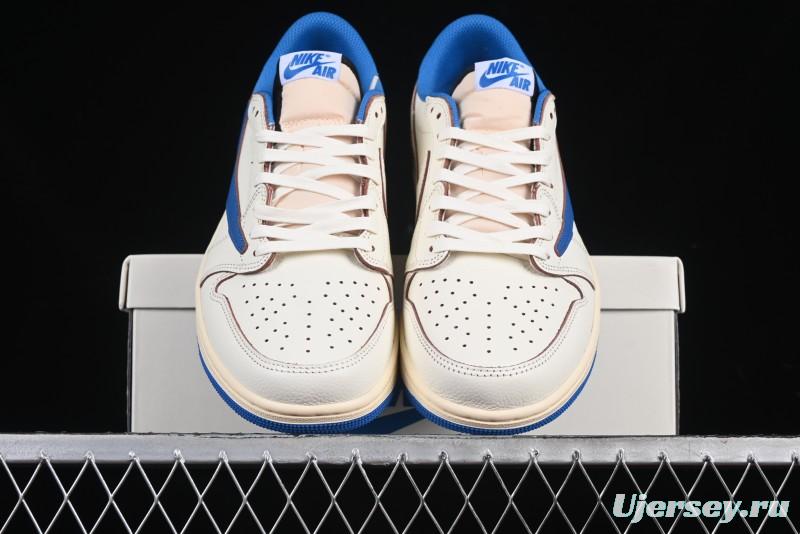 Nike Travis Scott x Air Jordan 1 Low OG AJ1 Reverse Swoosh - DM7866-104