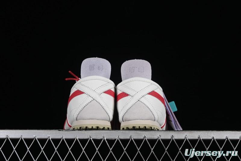 OnitsukaTiger Mexico 66 Low-Top Lace-Up Casual Running Shoes - 1183C216-100