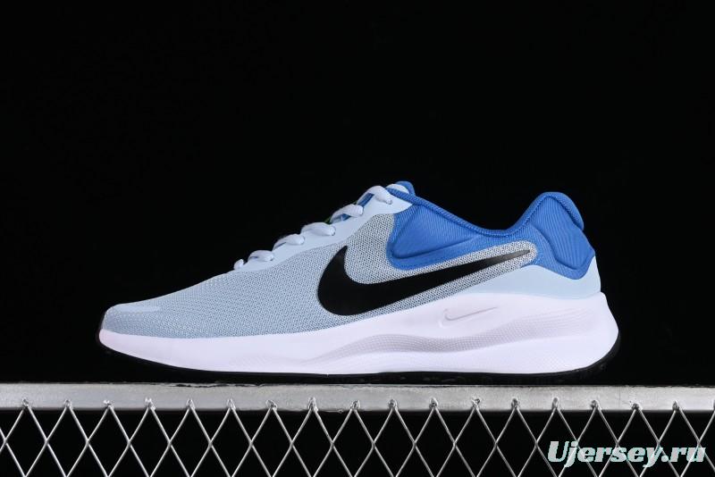 Nike Revolution 7 Wide Low-Top Running Shoes with Breathable Mesh and Durable Cushioning - FB2207-402
