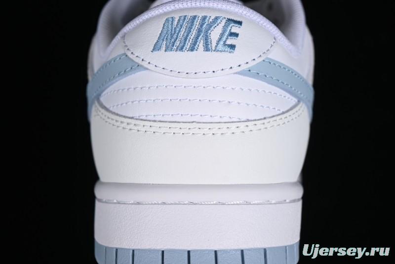 Nike SB Dunk Low Light Blue White Skateboarding Shoes - DV0831-109