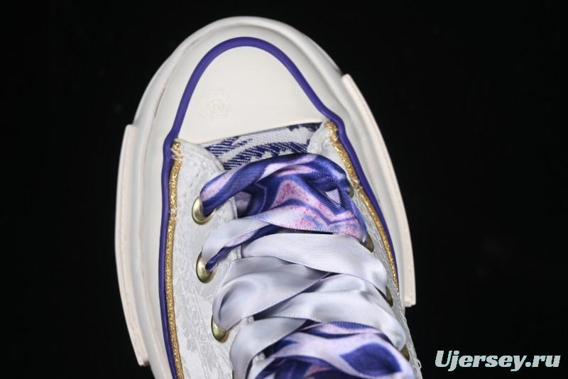 Converse Legacy Run Star Snake Year Limited Edition Platform Sneakers with Cushioned Sole - A13350C