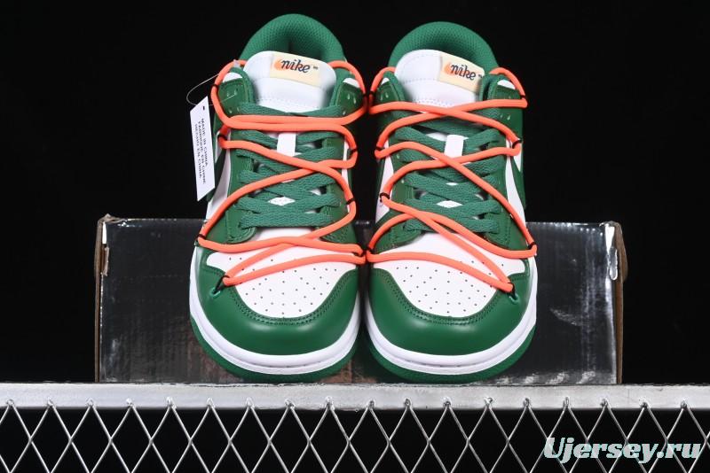 Off-White x Futura x Nike Dunk Low OW Collaboration Sneakers - CT0856-100