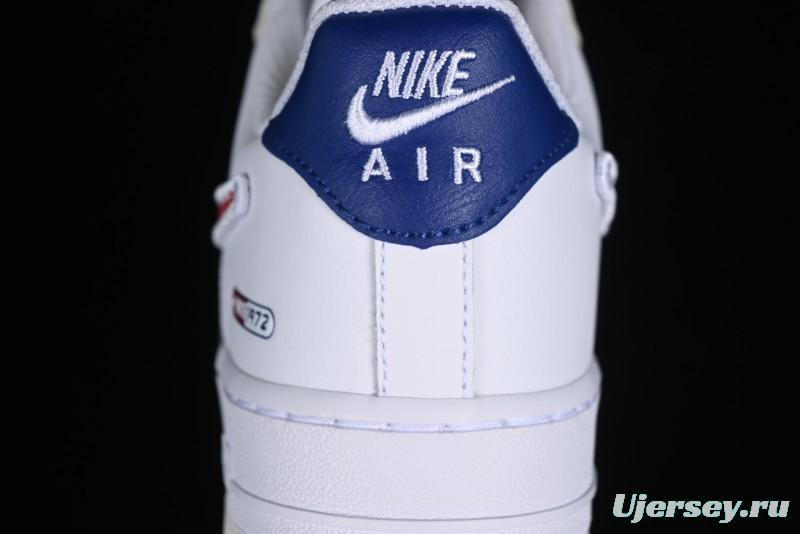 Nike Air Force 1 '07 Low Casual Sneakers with Full-Length Air Cushion - FZ3190-400