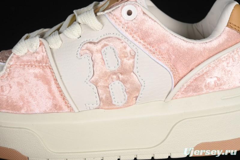 New York Yankees MLB Bigball Chunky Window Velvet Monogram Thick Platform Casual Running Shoes - 3ASXCVC4643BGS