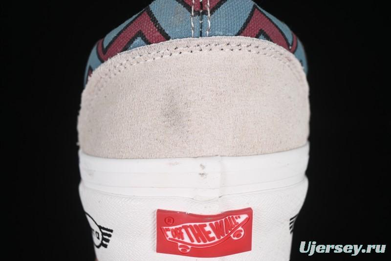 Vans Parra x Otw By Vans Low-Top Casual Skate Shoes with Surrealist Pop Art Design - VN0A3WKT4QA