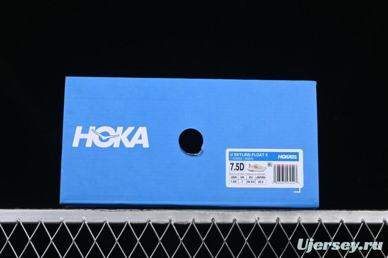 HOKA ONE ONE Skyline-Float X Dynamic Series Comfortable Cushioned Anti-Slip Low-Top Running Shoes - 1153350 SSEN