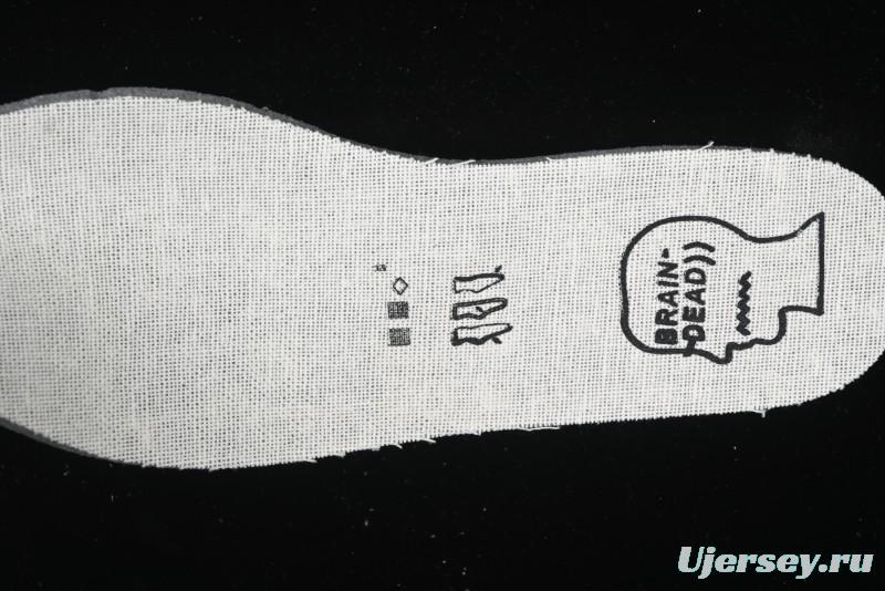 Converse x Brain Dead High Top Casual Sneakers with Mismatched Camouflage Design - A12219C