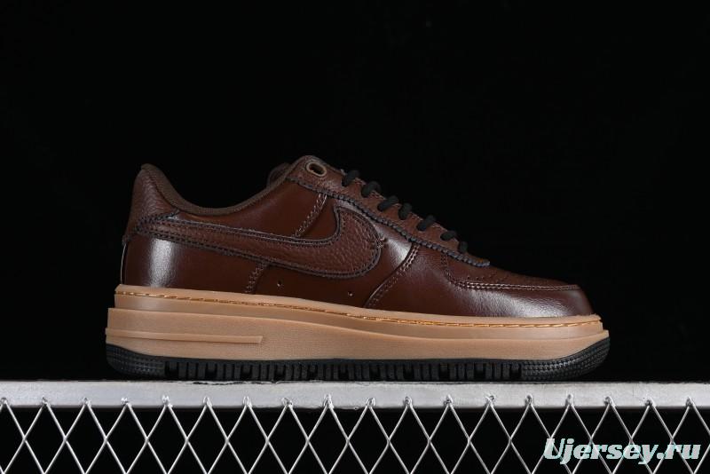 Nike Air Force 1 Low Luxe Casual Sneakers with Thick Sole and Waterproof Design - DM2451-200