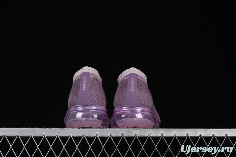 Nike Vapormax Flyknit Breathable Casual Running Shoes with Full-Length Air Cushion - 849557-500