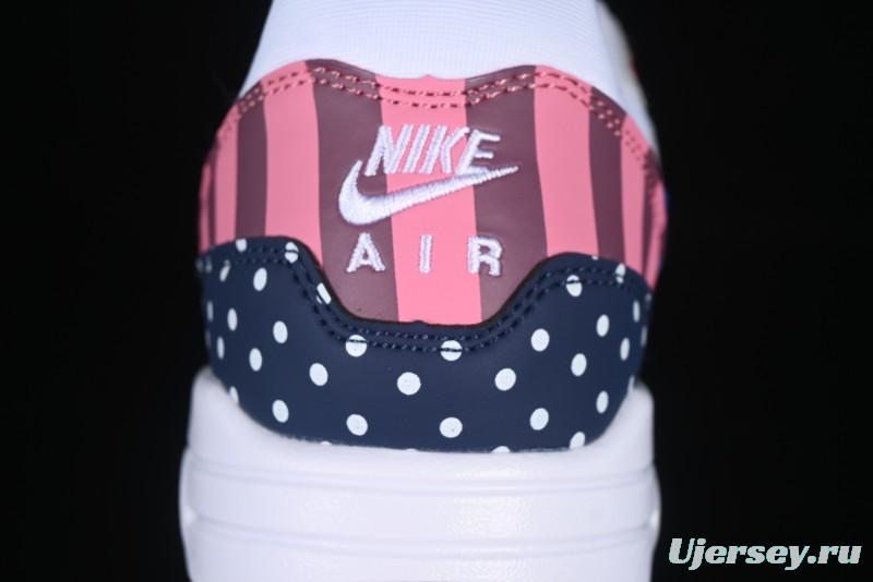 Nike Air Max 1 Retro Running Shoes with Half-Sole Air Cushion - AT3057-100