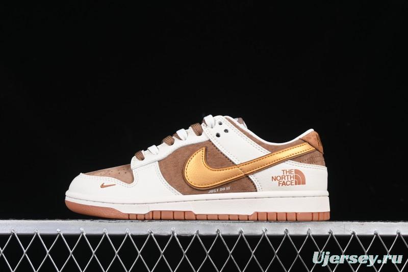 Nike SB Dunk Low The North Face Collaboration Anniversary High-End Customized Low-Top Casual Sneakers - DM6868-020