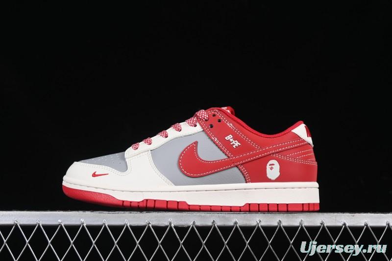 Nike SB Dunk Low BAPE Collaboration Anniversary High-End Custom Sneakers - BB8969-008