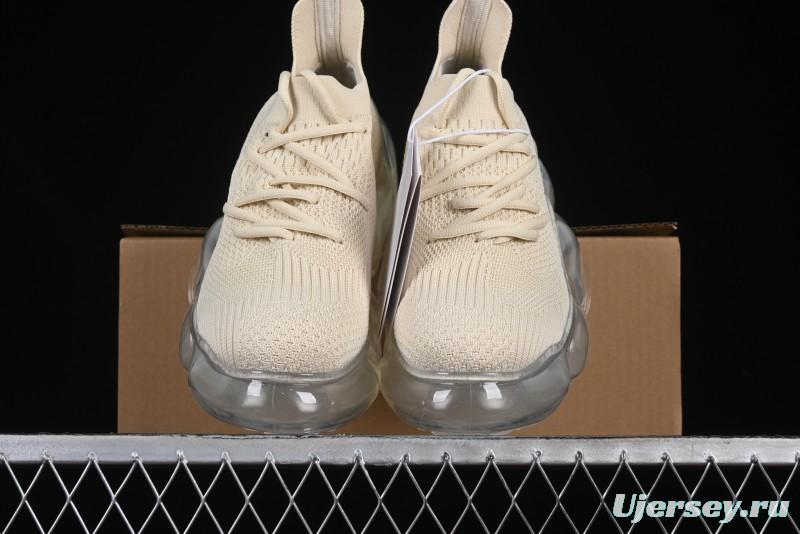 Grounds Big Bubble High Platform Sneakers in Cream White - AJE5