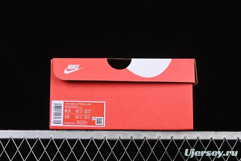 Nike Air More Uptempo Retro Basketball Shoes with Breathable Mesh Upper - FZ3055-001