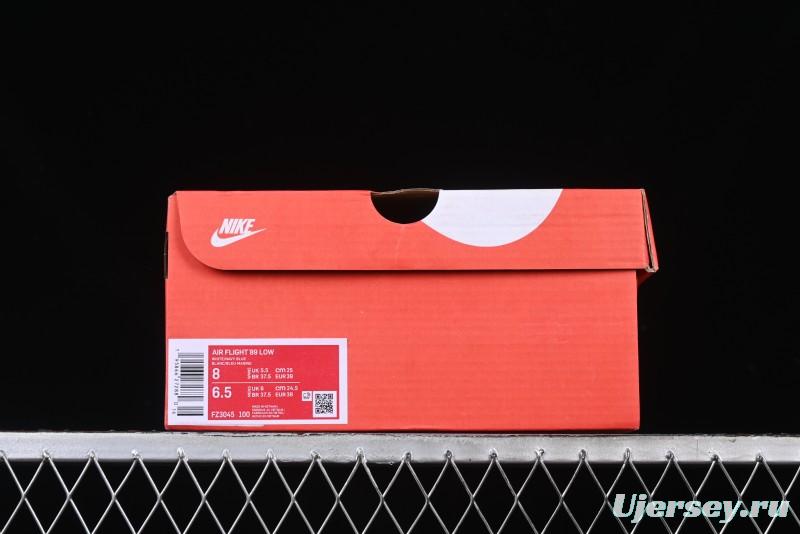 Nike Air Flight 89 Low Basketball Shoes with Air Cushion - FZ3045-100