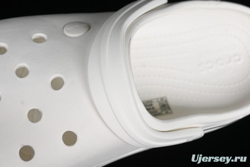 Crocs Crocband Platform Rainbow Comfortable Thick-Soled Clogs - B.D4