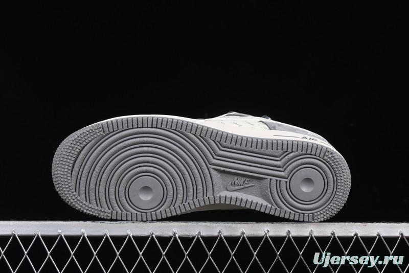 Nike Air Force 1 '07 Low Stussy Minimalist Grey Low-Top Casual Sneakers - XZ6188-672