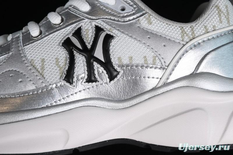 New York Yankees MLB Fast Ball Classic Monogram Retro Casual Running Shoes - 3ARNFSB4N50SIS