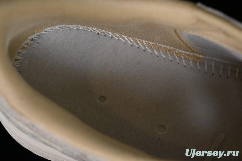 Nike Air Jordan 1 Low OG SP Travis Scott x Fragment Design Retro Sneakers with Reverse Swoosh - SJ2068-006