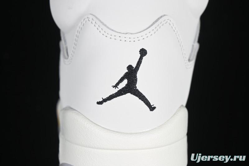 Nike Air Jordan 5 Retro Light Orewood Brown Snake Year Limited Basketball Shoes - HF3183-001