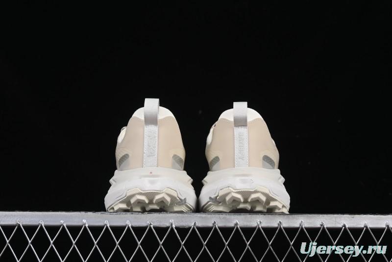 HOKA ONE ONE Satisfy Running Mafate Trail Low-Cut Cushioned Outdoor Hiking Shoes - 1157050 BONE