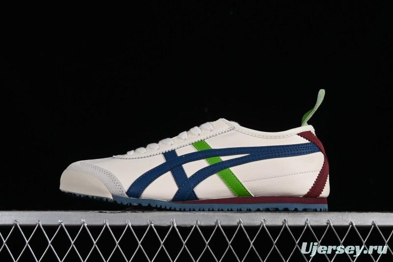 Onitsuka Tiger Mexico 66 Low-Top Leather Casual Running Shoes - 1183A201-115