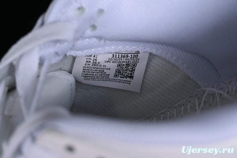 Nike SB Dunk Low Casual Skate Shoes with White and Gum Sole - 311369-100