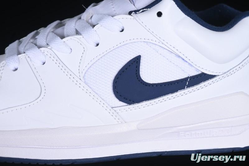 Nike Air Jordan Stadium 90 AJ Casual Sneakers with Midfoot Mesh Panels and Shark Tooth Design - HJ4406-100